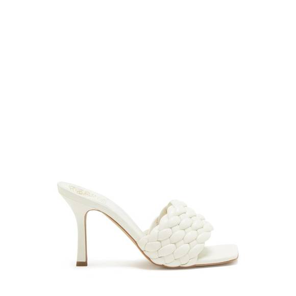 NEW VINCE CAMUTO brinela mule in creamy white - Picture 1 of 3